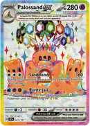 221/191 Palossand EX Ultra Rare Surging Sparks