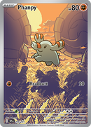 205/191 Phanpy Illustration Rare Surging Sparks