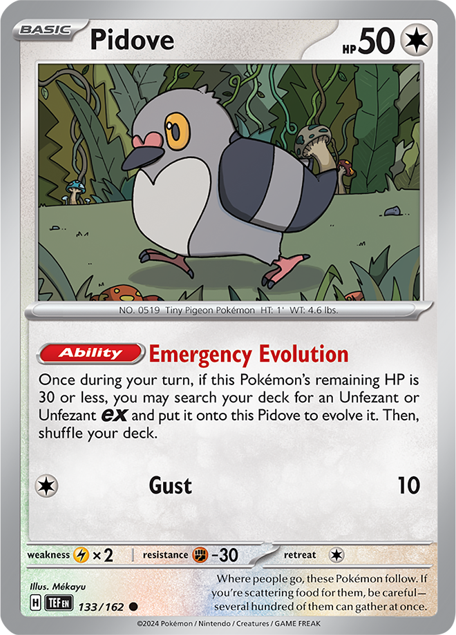 133/162 Pidove Common Temporal Forces