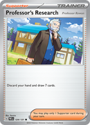 124/131 Professor's Research [Professor Rowan] Common Prismatic Evolutions