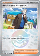 124/131 Professor's Research [Professor Rowan] Common (Poke Ball Pattern) Prismatic Evolutions