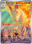 189/182 Rapidash Illustration Rare Destined Rivals