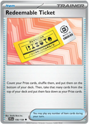 156/159 Redeemable Ticket Uncommon Journey Together