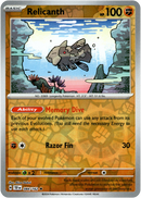 084/162 Relicanth Rare Reverse Holo Temporal Forces