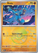 050/131 Riolu Common (Poke Ball Pattern) Prismatic Evolutions
