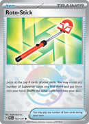 127/131 Roto-Stick Common (Poke Ball Pattern) Prismatic Evolutions