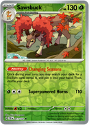 017/162 Sawsbuck Uncommon Reverse Holo Temporal Forces