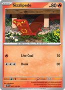 027/191 Sizzlipede Common Surging Sparks