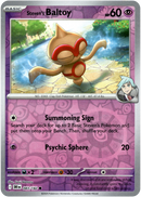 083/182 Steven's Baltoy Common Reverse Holo Destined Rivals