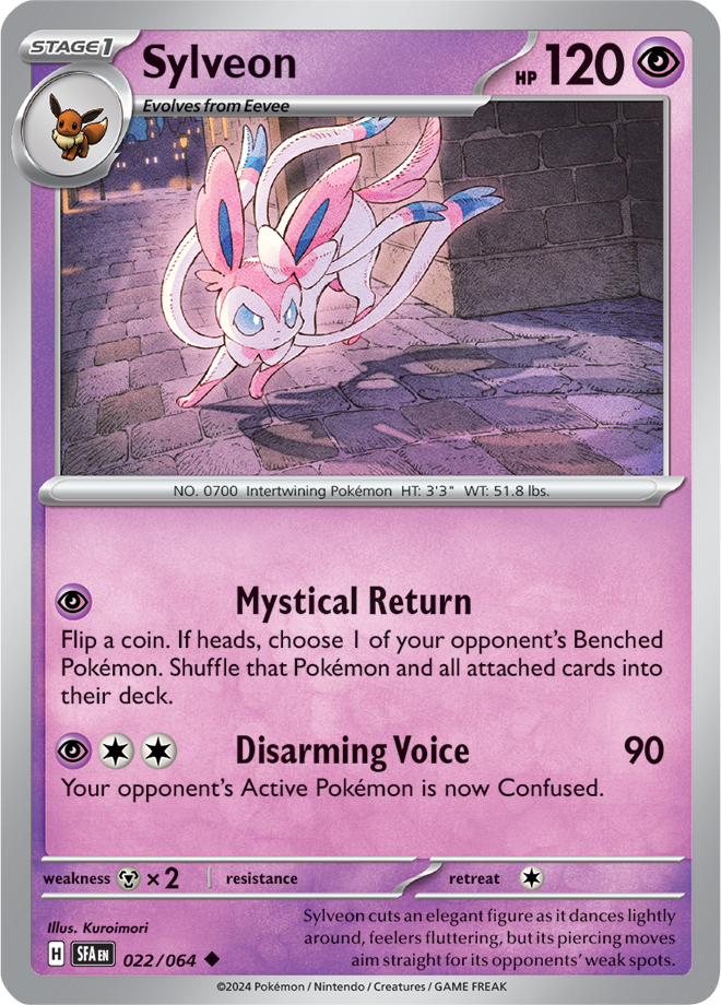 022/064 Sylveon Uncommon Shrouded Fable