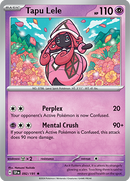 092/191 Tapu Lele Holo Rare Surging Sparks