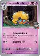 088/182 Team Rocket's Dottler Common Destined Rivals