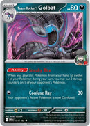 121/182 Team Rocket's Golbat Uncommon Destined Rivals