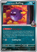 125/182 Team Rocket's Koffing Common Destined Rivals