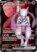 213/182 Team Rocket's Mewtwo EX Full Art Destined Rivals