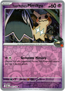 087/182 Team Rocket's Mimikyu Uncommon Reverse Holo Destined Rivals