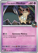 087/182 Team Rocket's Mimikyu Uncommon Destined Rivals