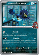 127/182 Team Rocket's Murkrow Uncommon Destined Rivals