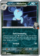 115/182 Team Rocket's Nidorina Common Reverse Holo Destined Rivals