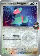 153/182 Team Rocket's Porygon Common Reverse Holo Destined Rivals