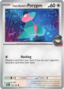 153/182 Team Rocket's Porygon Common Destined Rivals