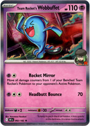 082/182 Team Rocket's Wobbuffet Holo Rare Destined Rivals