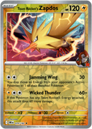 070/182 Team Rocket's Zapdos Rare Reverse Holo Destined Rivals