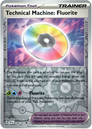 188/191 Technical Machine: Fluorite Uncommon Reverse Holo Surging Sparks