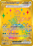 180/131 Terapagos EX Hyper Rare Prismatic Evolutions