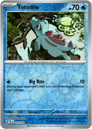 039/162 Totodile Common Reverse Holo Temporal Forces