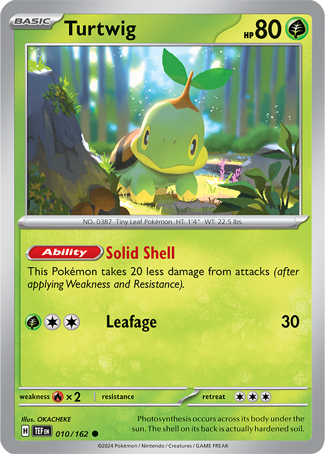 010/162 Turtwig Common Temporal Forces