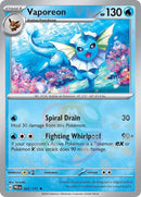 022/131 Vaporeon (Master Ball Pattern) Prismatic Evolutions