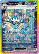 149/131 Vaporeon EX Special Illustration Rare Prismatic Evolutions