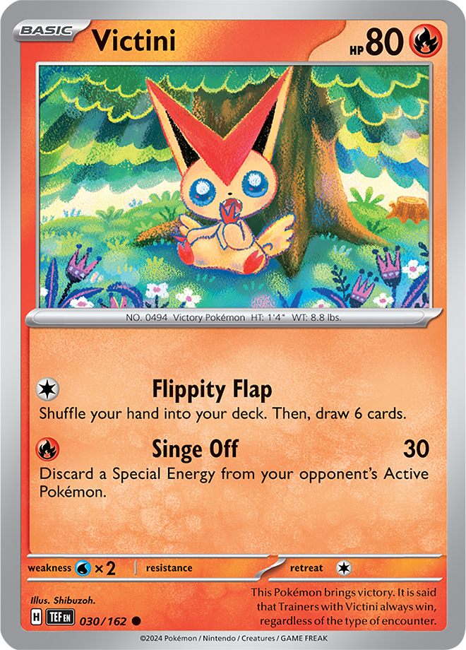 030/162 Victini Common Temporal Forces