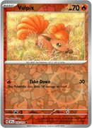 016/191 Vulpix Common Reverse Holo Surging Sparks