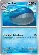 041/159 Wailord Holo Rare Journey Together