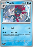 014/064 Weavile Uncommon Shrouded Fable