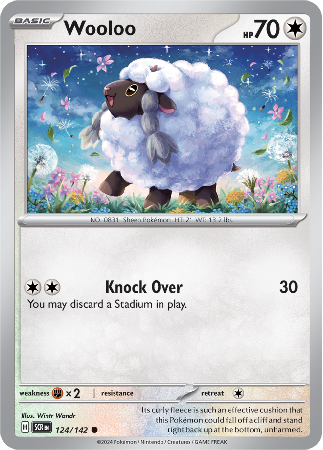 124/142 Wooloo Common Stellar Crown