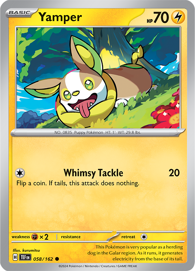 058/162 Yamper Common Temporal Forces