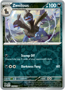 118/191 Zweilous Common Reverse Holo Surging Sparks