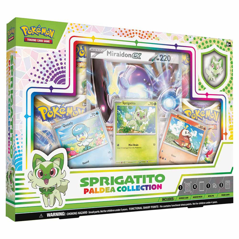 Pokemon TCG Paldea Box Collection Sprigatito