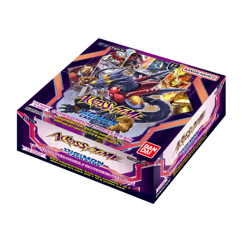 Digimon Card Game Series BT12 Across Time Booster Box