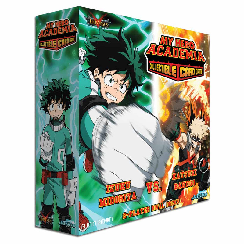 My Hero Academia CCG Izuku Midoriya vs Katsuki Bakugo 2-Player Rival Decks