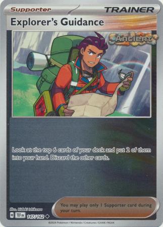 147/162 Explorer's Guidance Uncommon Reverse Holo Temporal Forces