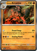 100/167 Hisuian Arcanine Holo Rare Twilight Masquerade