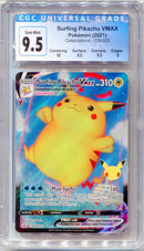 CGC 9.5 Surfing Pikachu VMAX - Celebrations 009/025