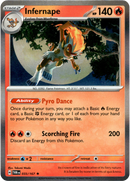 033/167 Infernape Holo Rare Twilight Masquerade