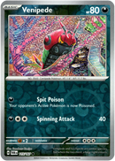 115/167 Venipede Common Reverse Holo Twilight Masquerade