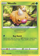 001/185 Weedle Common Vivid Voltage Single Card