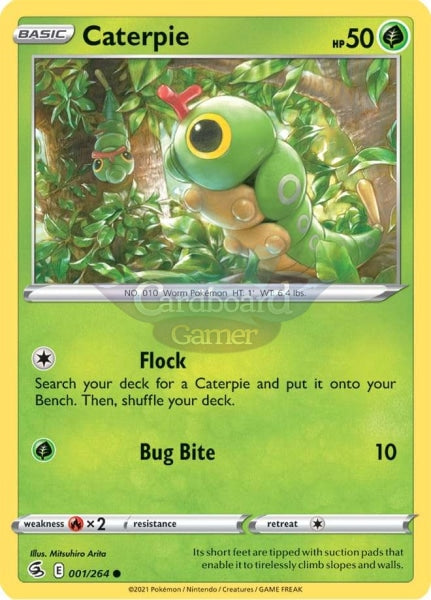 001/264 Caterpie Common Fusion Strike Single Card